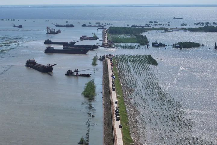 洞庭湖决堤